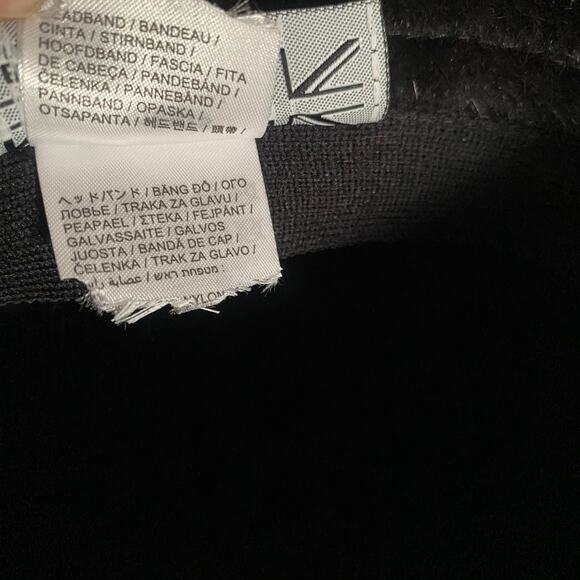 Vintage Kangol Fagora Casual Bucket Hat Sz S Black Faux Fur Hip Hop Y2k Street main image 5